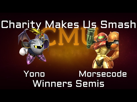 Charity Makes Us Smash Project M Bracket Winners Semis -  Yono (Meta Knight) vs. Morsecode (Samus)