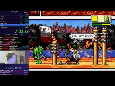 Comix Zone speedrun in 9:11