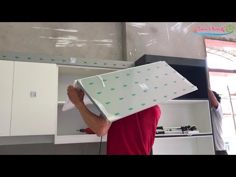 Camera ghi lại -Thi công lắp đặt tủ bếp nhựa Hàn Quốc #, Korean plastic kitchen cabinets