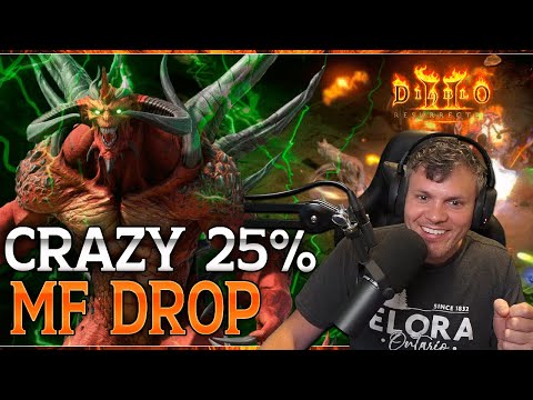 CRAZY 25% MAGIC FIND DROPS - Brand New Fire Druid - Diablo 2 Resurrected