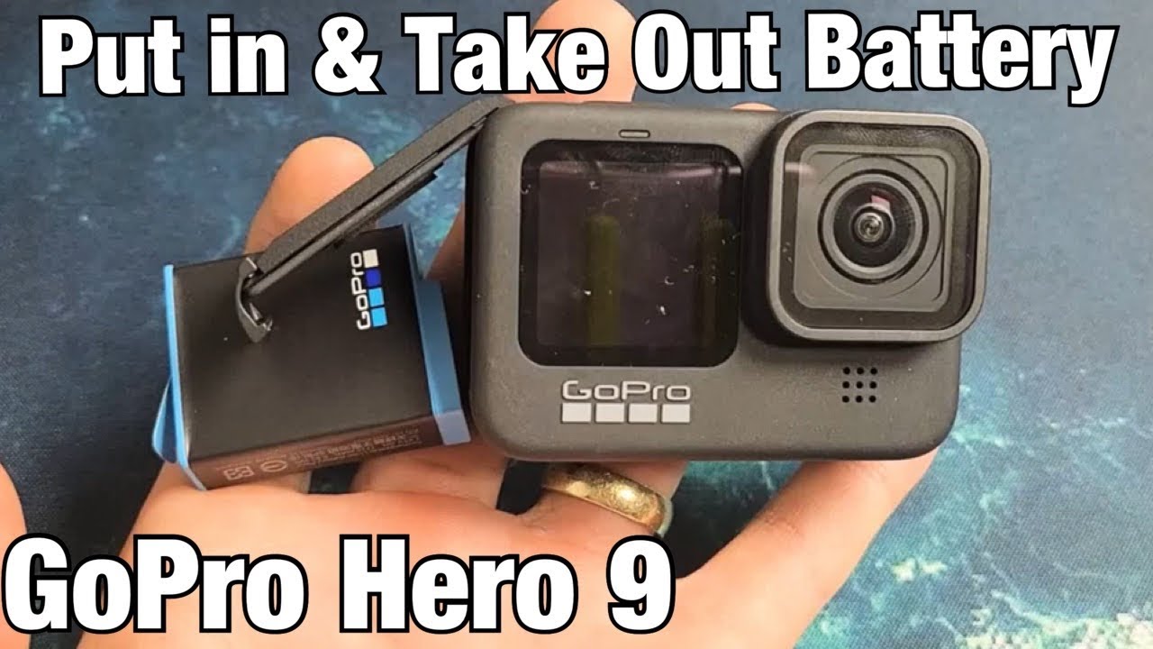 GoPro Hero 9 Battery: How to Put In & Take Out