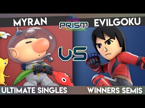 PRISM 169 - Myran (Olimar) vs. Evilgoku (Mii Brawler) - Winners Semis - Smash Ultimate Singles
