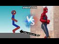 Real Spiderman VS Stickman Best Falls Stickman Dismounting Funny Moments 17