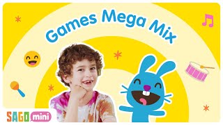 Game Time Mega Mix! | Sago Mini Friends
