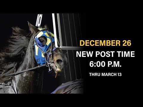 Winter Racing at the Meadowlands Racetrack