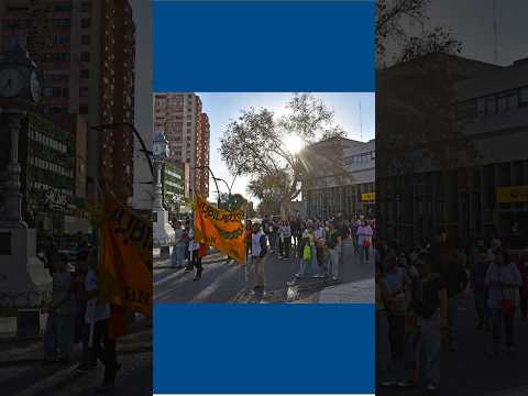 MARCHA AL PAMI  DE JUBILADOS AUTOCONVOCADOS DE SAN LUIS hoy 26/8