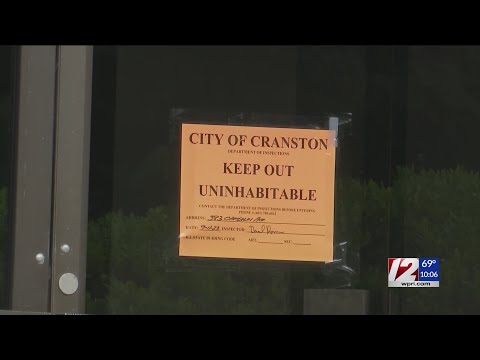 24 apartments affected by flooding at Cranston complex