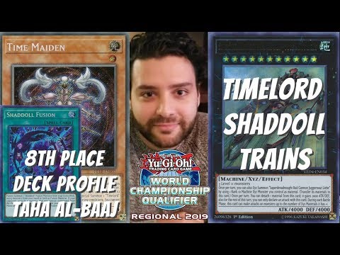 Yugioh Omaha, NE Regional 8th Place Deck Profile - Timelord Shaddoll Trains - Taha Al-Baaj