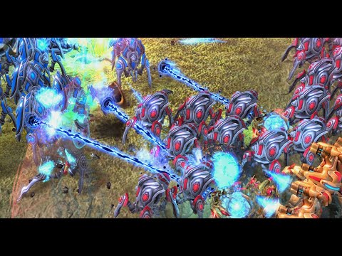 1440p! MidRank Madness - IceFang (P) vs HornySCV (P) on Submarine - SC2 - 2021