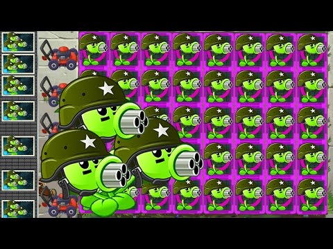 Plants vs Zombies 2 Mod: PEASHOOTER vs GARGANTUAR FIGHT!