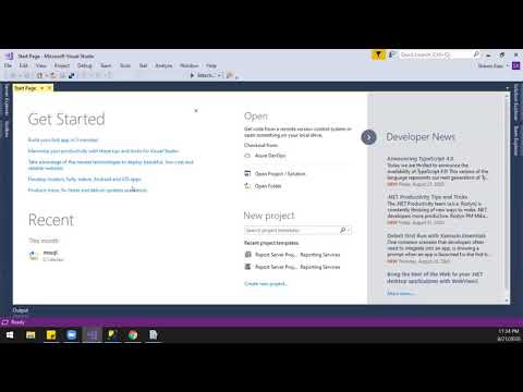 20200821   Configure SSRS, build your first SSRS report and deploy it