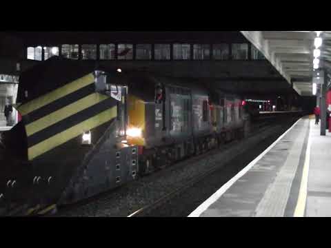37059 & 37218 On The Snow Ploughs 2nd April 2019
