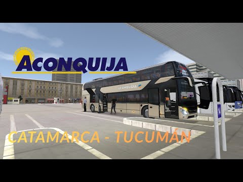 Bus Simulator Ultimate / Catamarca - Tucumán / Empresa Aconquija 