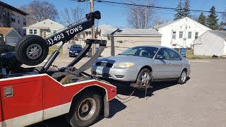 How To Tow A Front Wheel Drive Car Using A Wheel Lift