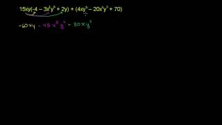 Simplifying an expression with multiple variables