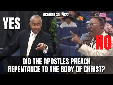 Pastor Gino Jennings Latest Debate October 30, 2022 - Whole Topic: Repentance & Salvation