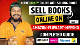 How to Sell Books Online on Amazon, Flipkart and Meesho | Make Money Online | Business Ideas | 2023