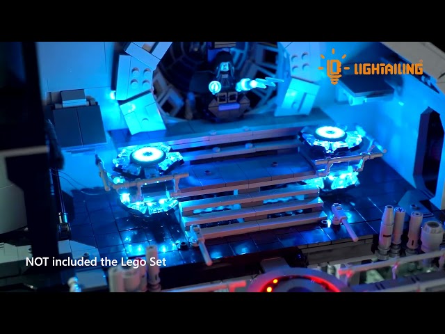 Vídeo relacionado con LIGHTAILING Juego de Luces para Lego-75419 Estrella de la Muerte - Instalación fácil, cableado Oculto, decoración del hogar y Listo para Regalar (Modelo no Incluido)