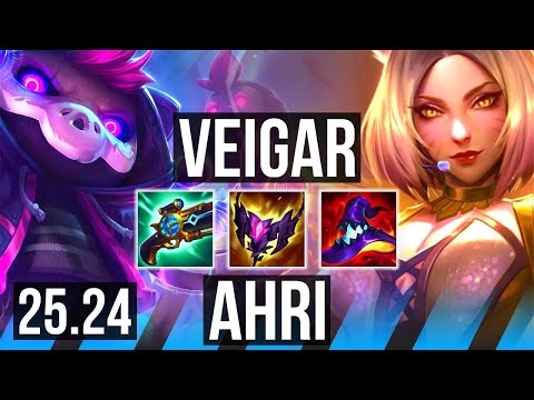 VEIGAR vs AHRI (MID) | KR Master | 25.24