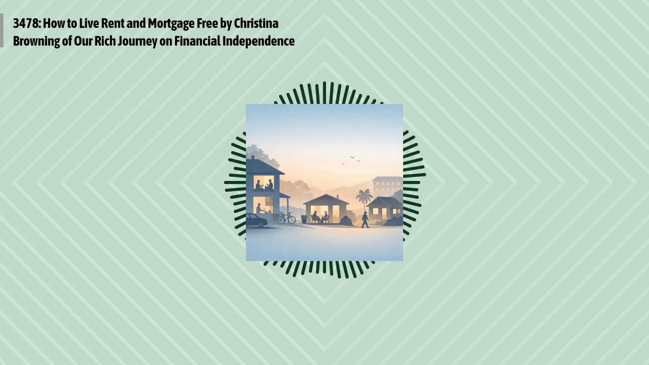 3478: How to Live Rent and Mortgage Free by Christina Browning of Our Rich Journey on Financial...