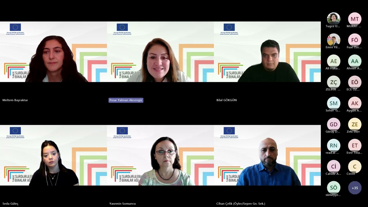 1. Webinar: Enerjide Pasif, Konforda Aktif Binalar: Pasif Ev Binaları