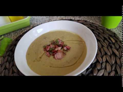 CREMA de PIMIENTOS VERDES ¡Impactante!