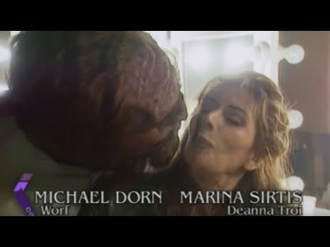 Worf and Troi Review Star Trek Insurrection