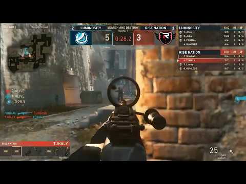 Luminosity Reverse Sweep Rise Nation at CWL Champs 2018