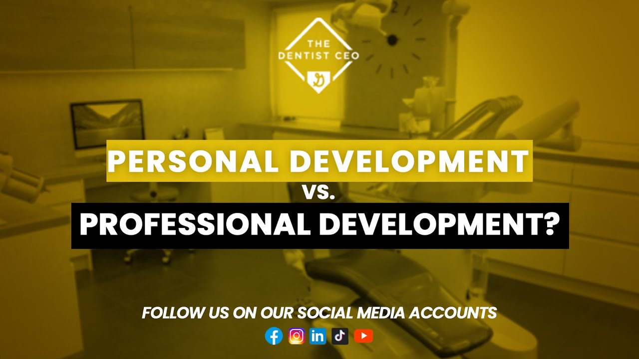 Personal Development vs. Professional Development?