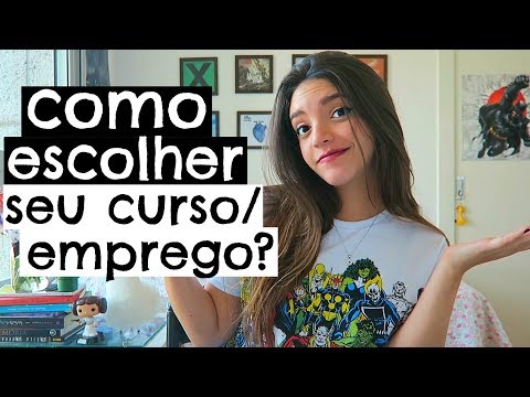 UM VÍDEO QUE VAI MUDAR SUA VIDA: Como Escolher Faculdade/Profissão? - Débora Aladim