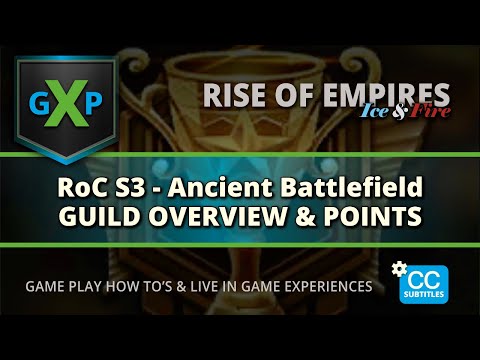 ROC S3: My First Eden  |  Guild overview and scoring