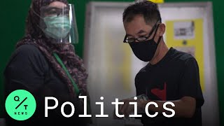 Singapore Election: Long Lines Amid Coronavirus Measures