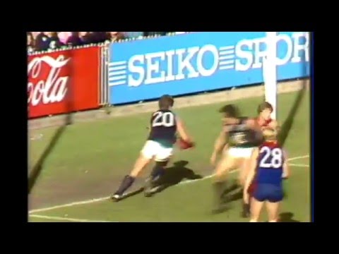 Robert Flower highlights 1984 Round seven
