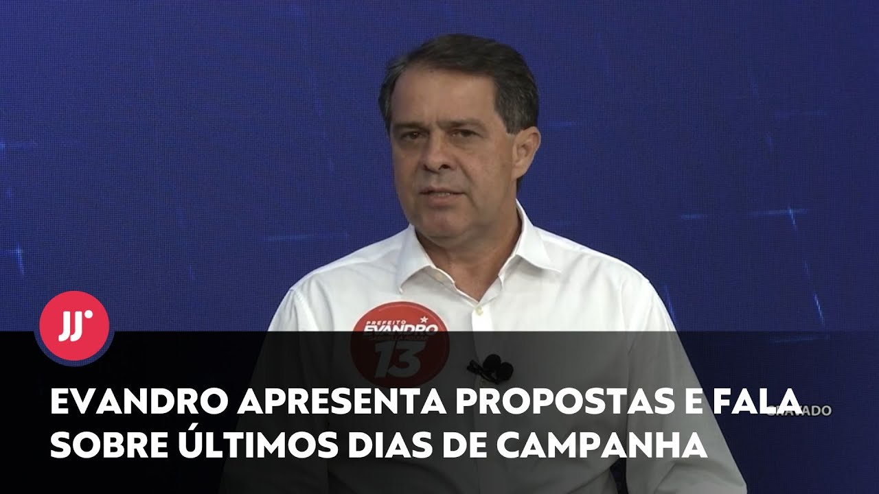 ENTREVISTA COM O CANDIDATO À PREFEITURA DE FORTALEZA, EVANDRO LEITÃO