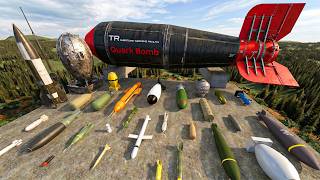 Testing Every Nuclear Bomb in a Small Town | GMod