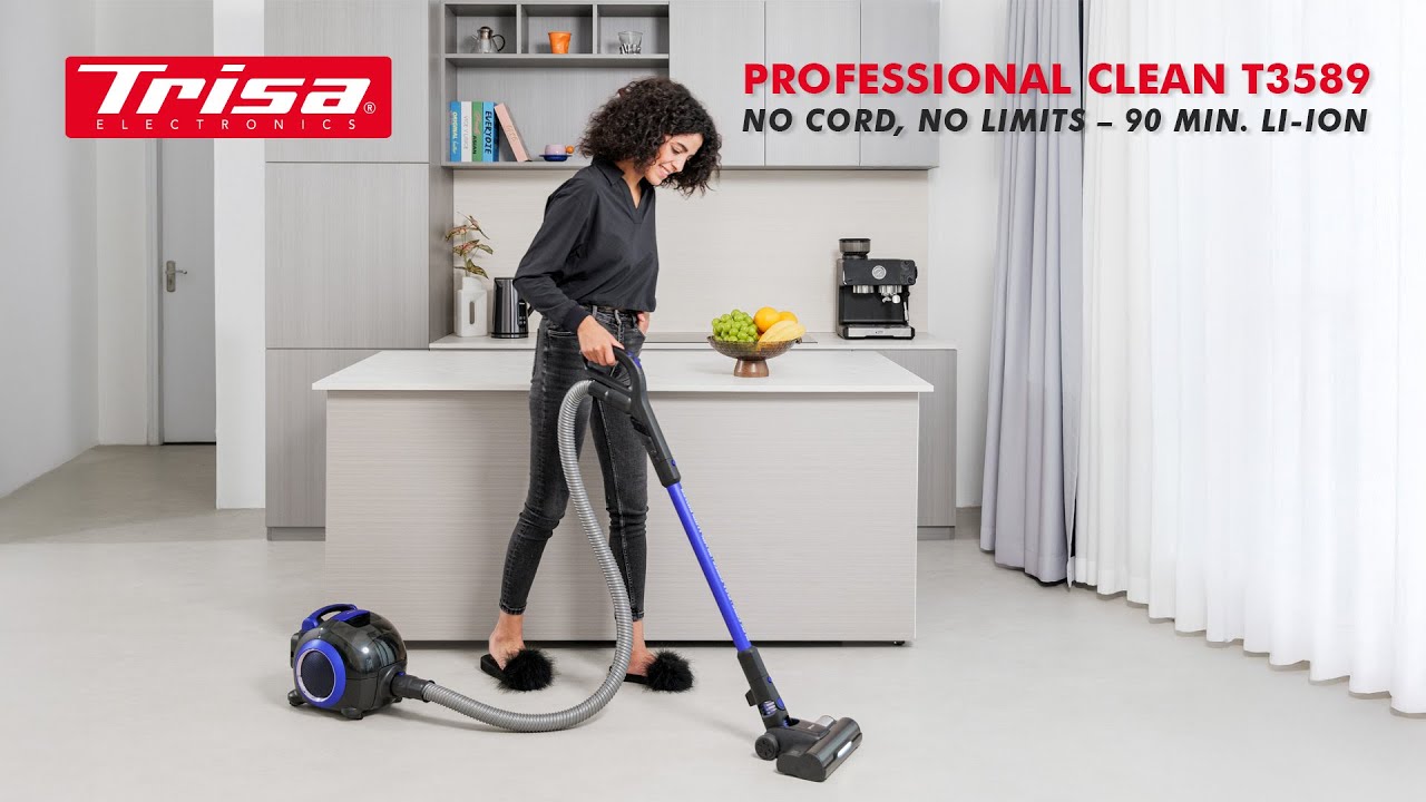 Trisa Professional Clean T3589 Blau/Schwarz