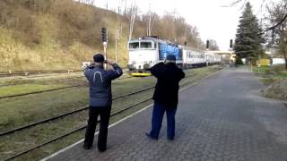 preview picture of video 'Pierwszy IC-TLK Monciak w stacji Zagórz'