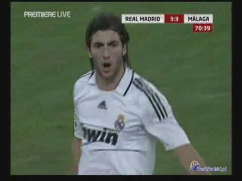Gonzalo Higuian Marca 4 Goles al Malaga !!! HD