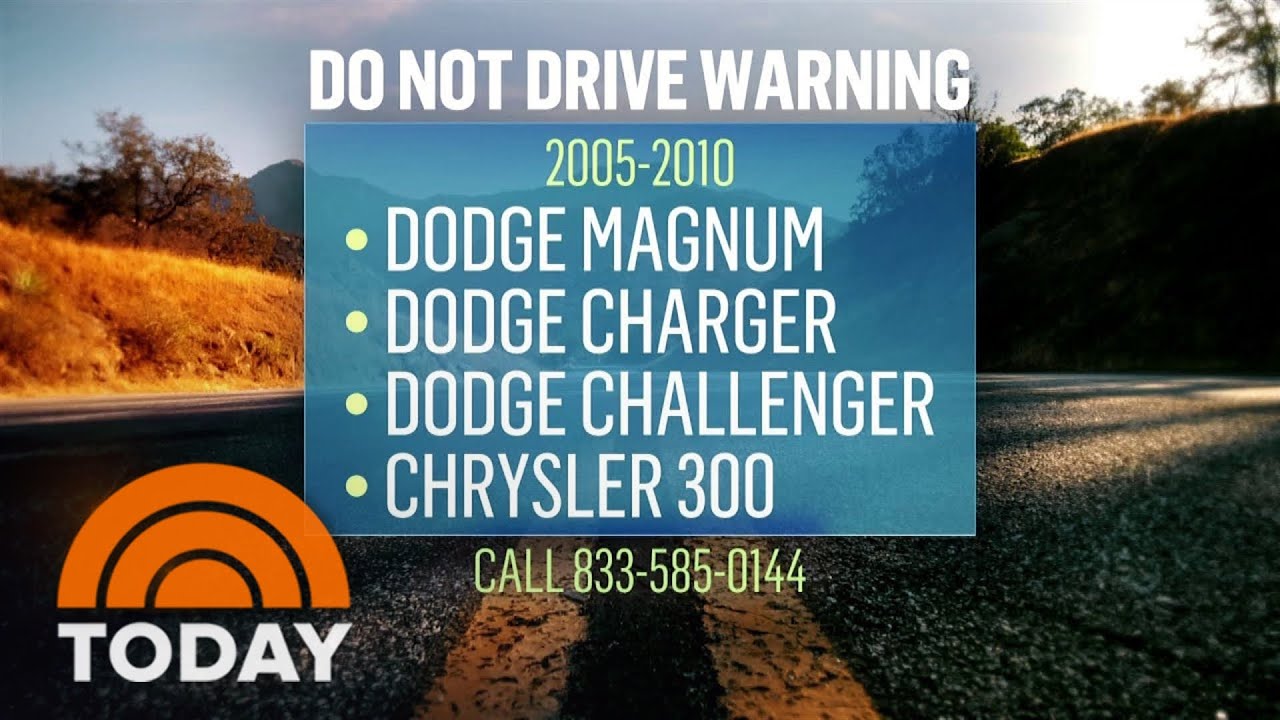 Chrysler And Dodge Issue Urgent Recall Over Airbag Deaths