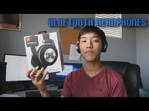 JBL E40BT headphones and Speaker Bluetooth 2016 - RED image 12
