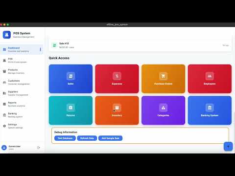 Smart Offline POS System – Retail, Restaurant & Inventory Management (All Platforms)