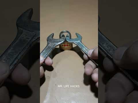 How to Open Lock Without Key Trick
