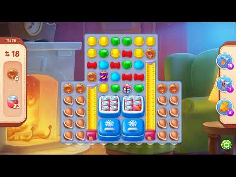 Homescapes Level 11336 No Boosters Gameplay #Bubunka