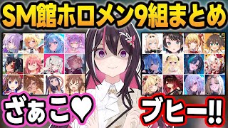 SM館に訪れたホロメン9組の面白シーン総まとめ【#ホロ鯖サマーパーク/AZKi/ホロライブ/切り抜き】