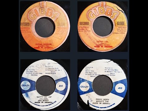 Dennis Brown - Ghetto Girl / Jah Berry - Natty On Top (Joe Gibbs Records)
