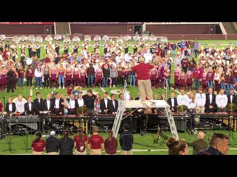 When Twilight Shadows Deepen - Tom Grady Conducts The UMass Amherst Minuteman Marching Band