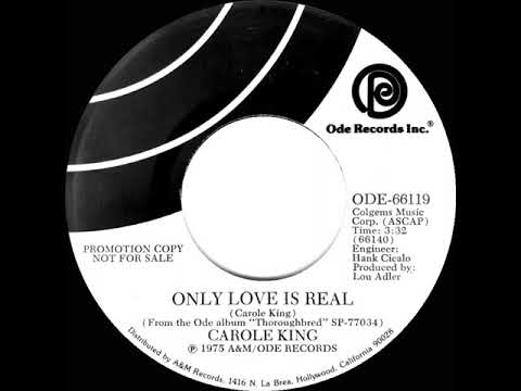 1976 Carole King - Only Love Is Real (mono radio promo 45)