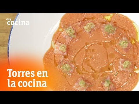 Crema de verduras con salmón  - Torres en la Cocina | RTVE Cocina