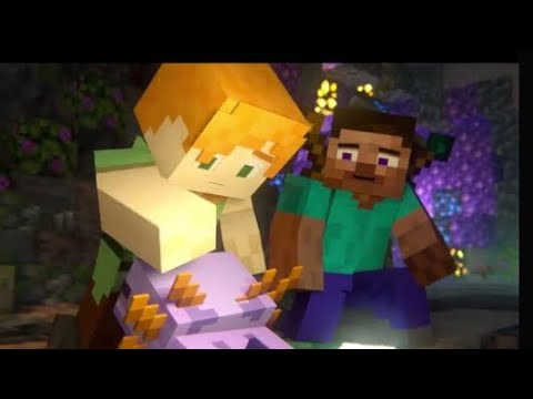WARDEN FIGHT - Alex and Steve Life (Minecraft Animation)