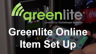 Greenlite: Item Set Up